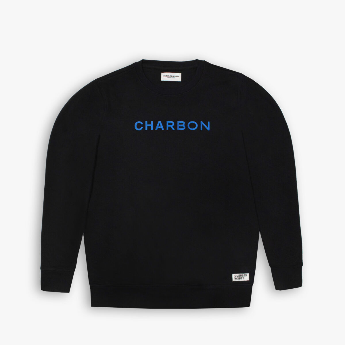 SWEAT COL ROND CHARBON DE LA MARQUE GUEULES NOIRES