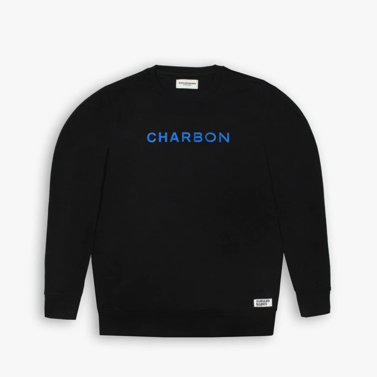 SWEAT COL ROND CHARBON DE LA MARQUE GUEULES NOIRES